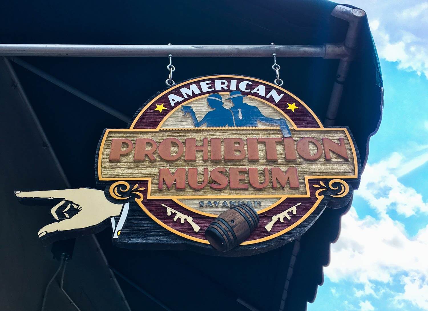 American Prohibition Museum sign