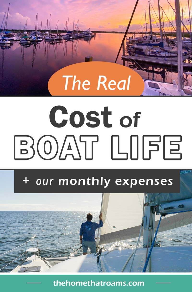 cost of living on a sailboat full time