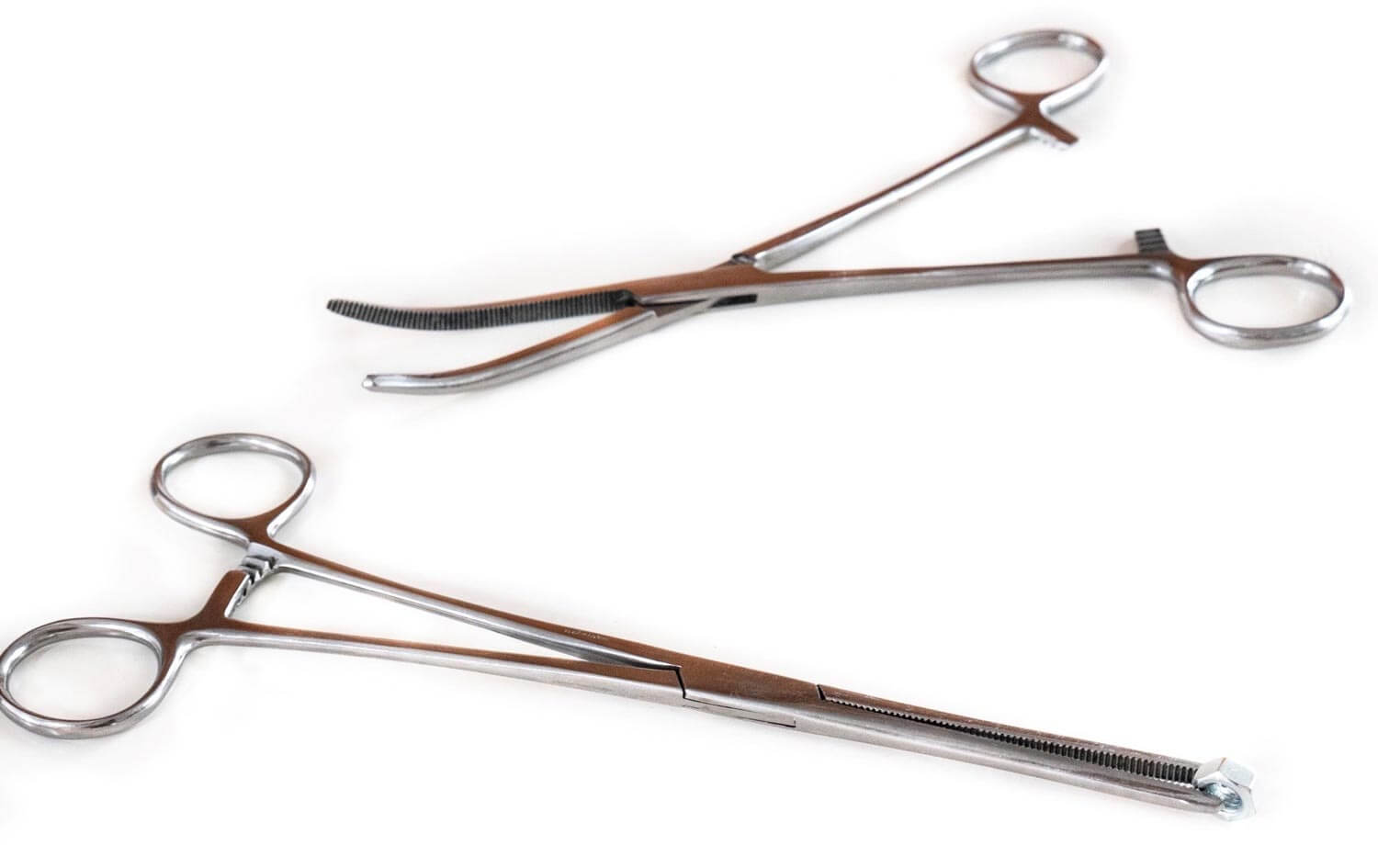 hemostat set of two