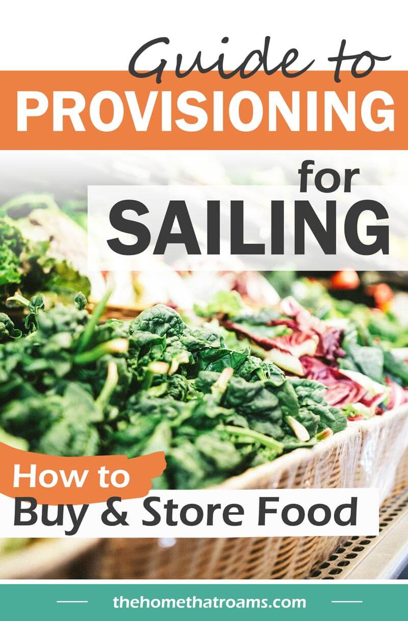 sailboat galley provisioning