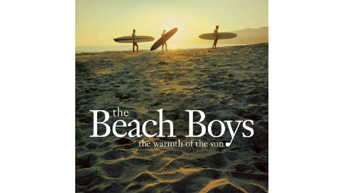 Beach Boys album cover art for The Warmth of the Sun remastered album.