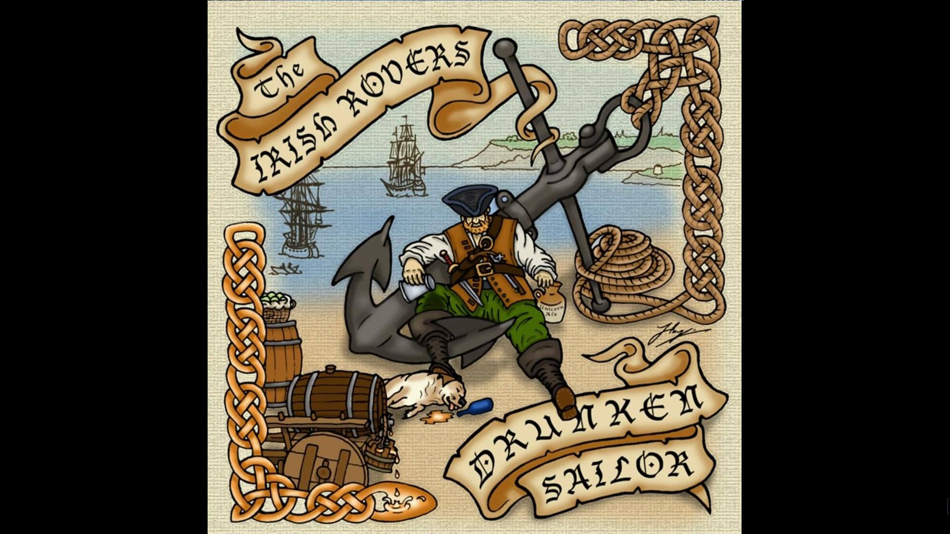 Video thumbnail of Drunken Sailor song by the Irish Rovers.