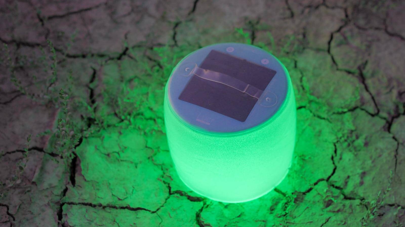 solar light with color rotaion