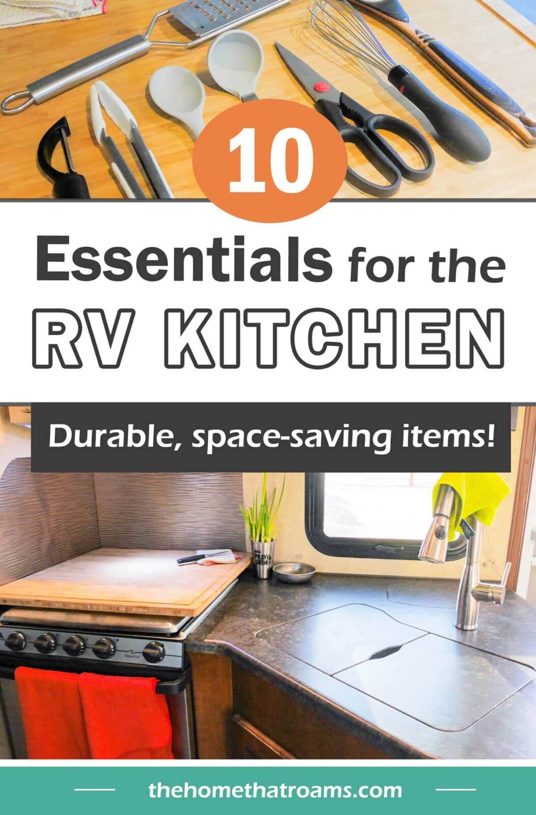 RV Kitchen essentials pin