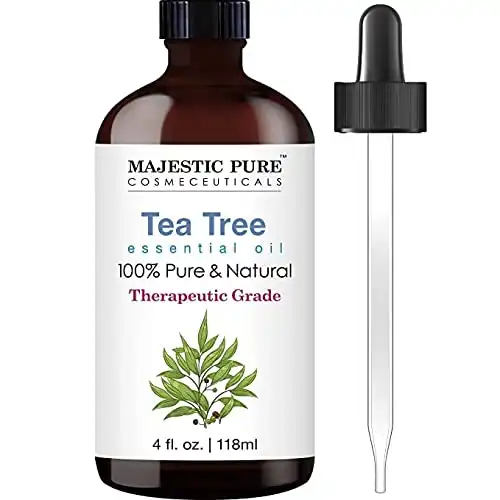 Tea Tree Essential Oil, Pure and Natural Premium Quality Oil, 4 fl oz