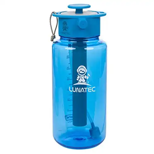 Lunatec Hydration Spray Water Bottle
