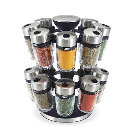 Two-Tier Rotating Spice Rack (10-inch)