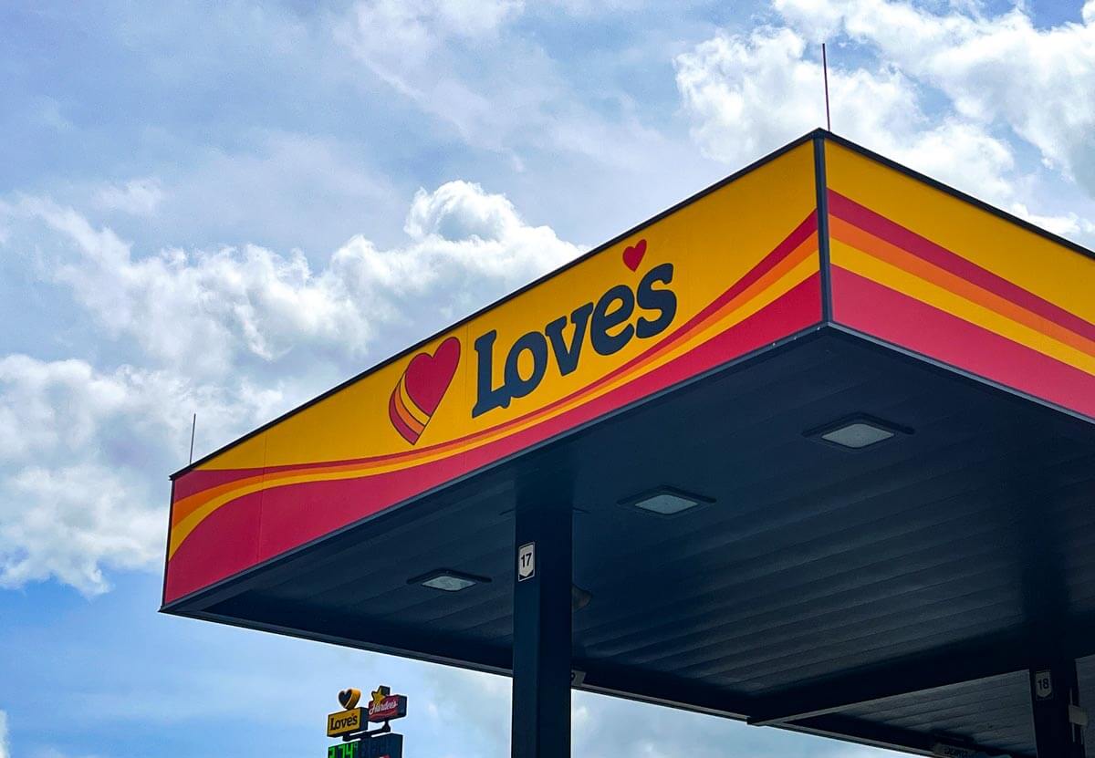 Love's truck stop
