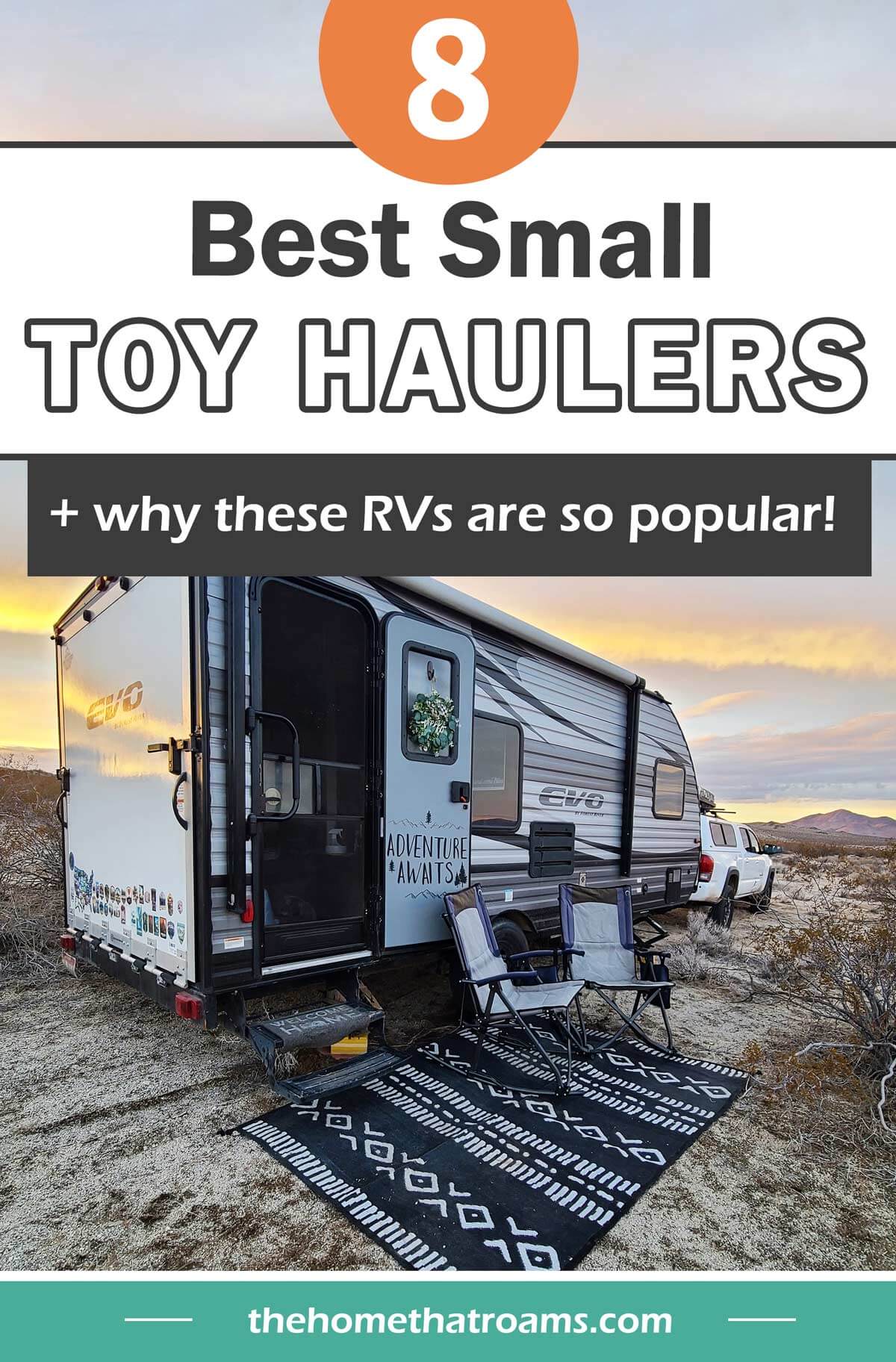 8 Best Small Toy Haulers for Adventure RVing