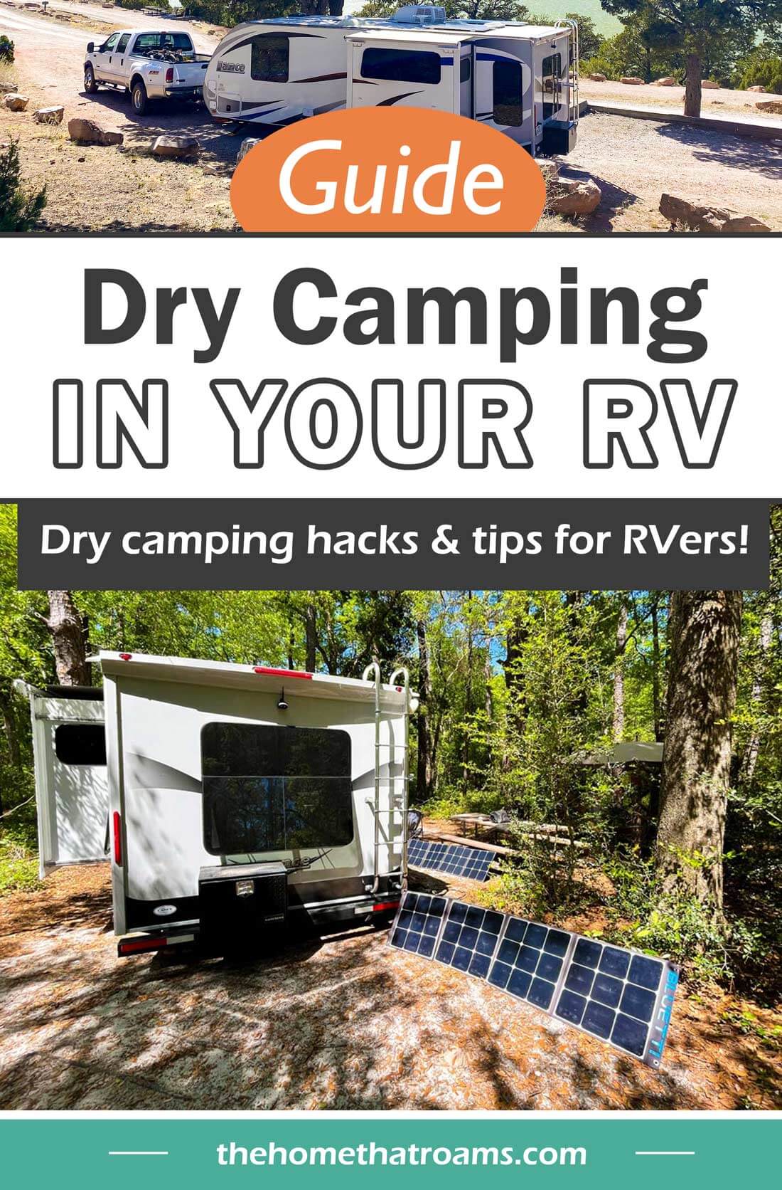7 Helpful Tips for Dry Camping in an RV
