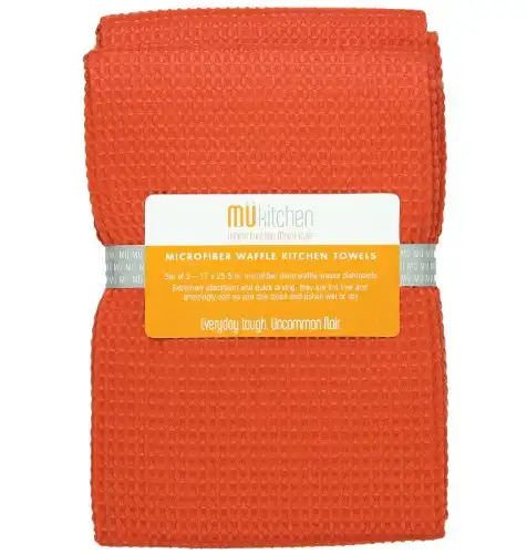 Waffle Microfiber Dishtowel (Set of 2)